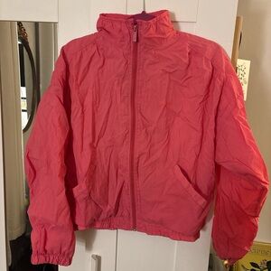 Vintage 70s Reebok Pink Windbreaker